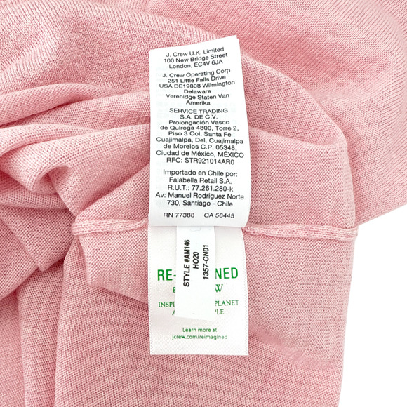 J.CREW Margot Crewneck Sweater in Blossom XS - Picture 6 of 9